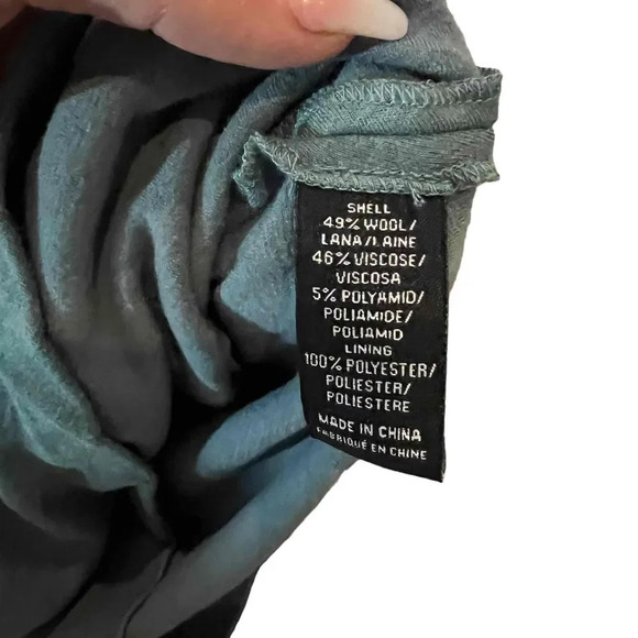 Tibi Green body Con Wrap V-Neck Long Sleeve Draped Womens Dress Size XS - Picture 3 of 7